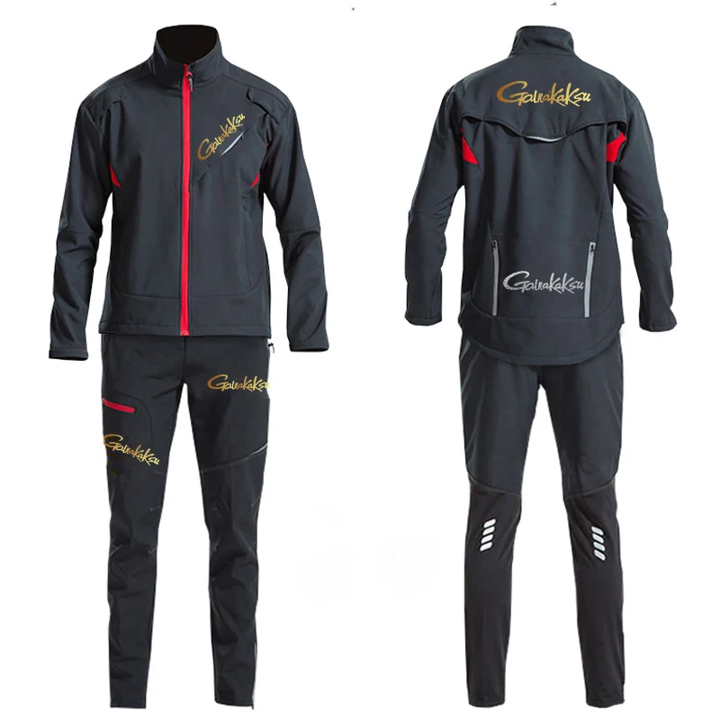 Fishing Rain Suit - Jaket memancing tahan air pria, mantel