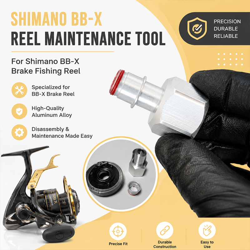 Shimano Reel Stradic - Alat Pembongkaran Perbaikan Paduan Aluminium Terintegrasi