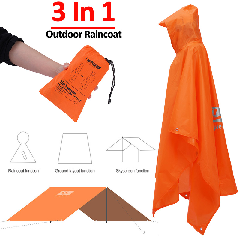 Jas hujan luar ruangan 3 dalam - Fishing Rain Suit ulasan dan harga