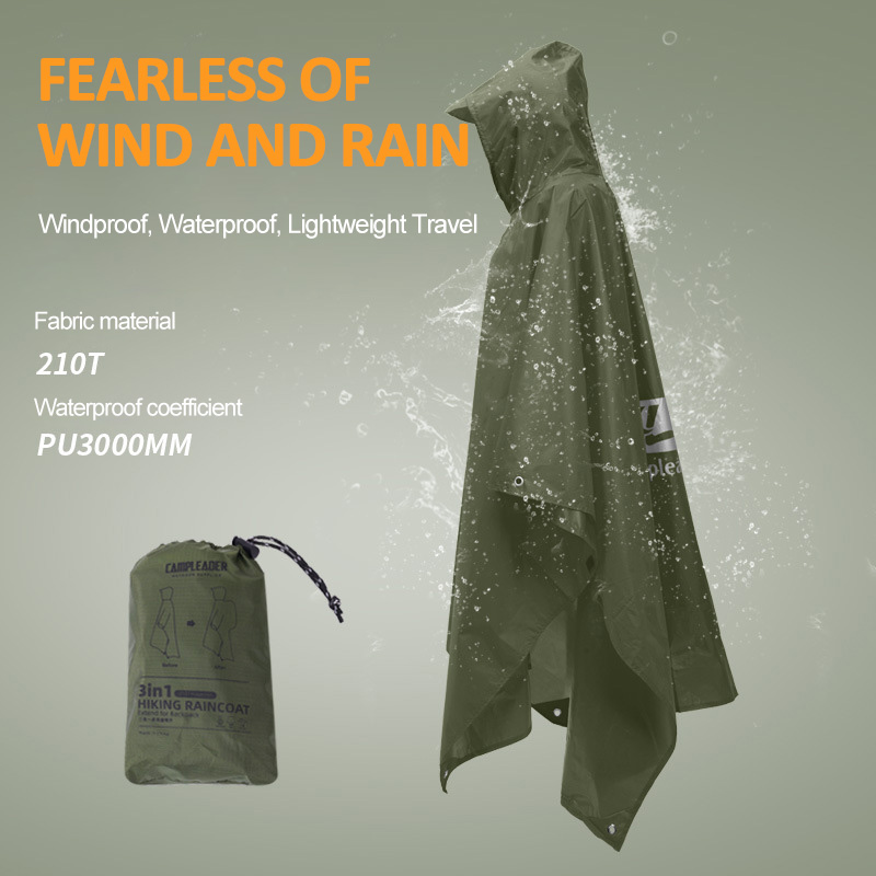 Jas hujan luar ruangan 3 dalam - Fishing Rain Suit ulasan dan harga