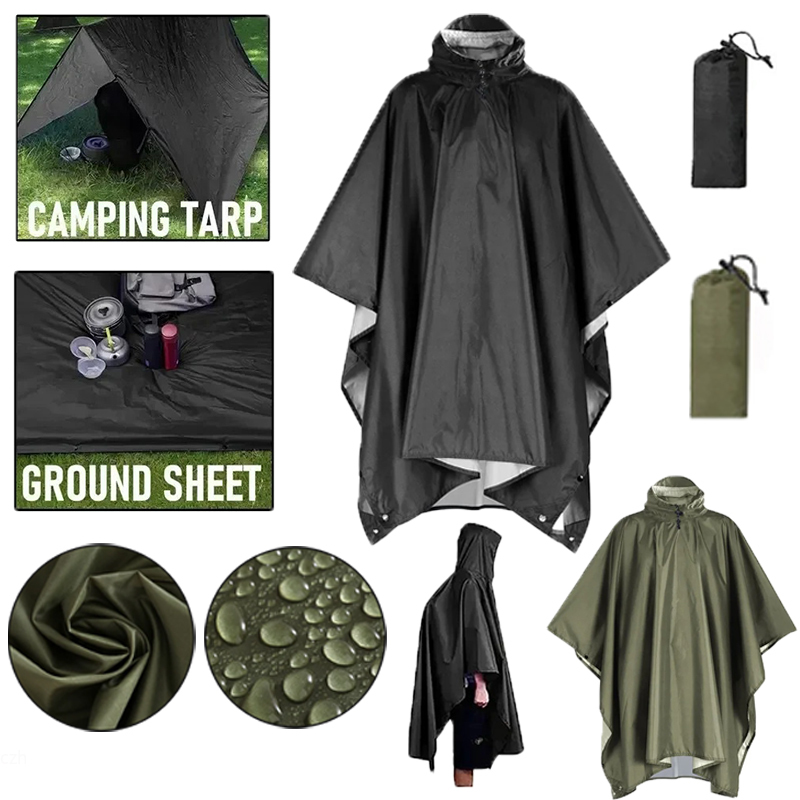 Jas Hujan Militer 3 In 1 Luar  - Fishing Rain Suit ulasan dan harga