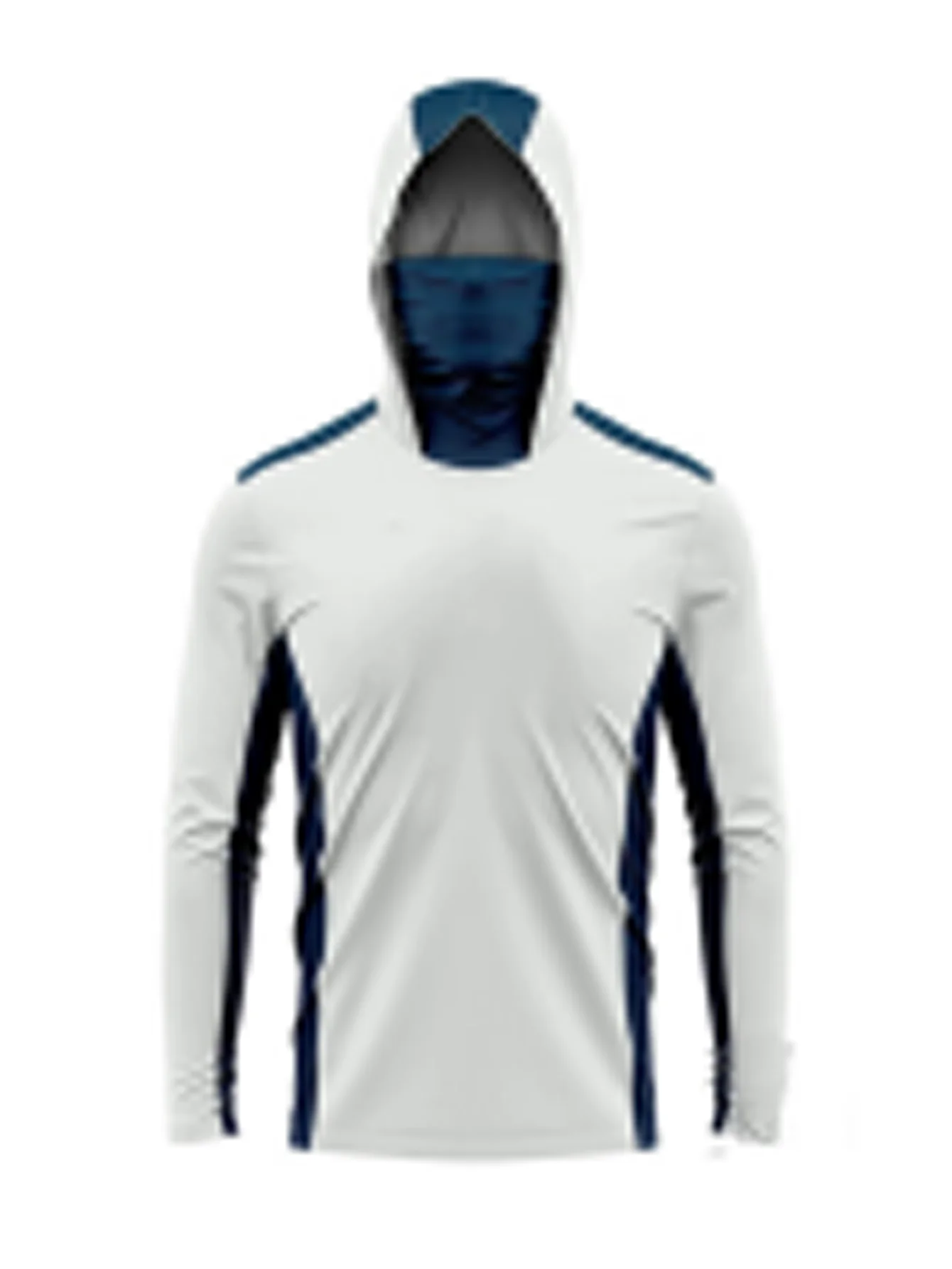 Hoodie Pancing Lengan Panjang  - Fishing Mask Sun Protection ulasan dan harga