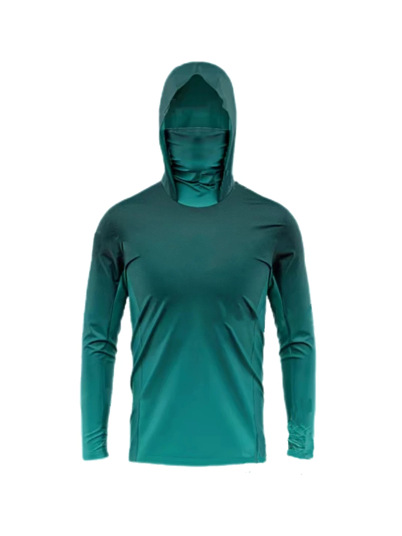 Hoodie Pancing Lengan Panjang  - Fishing Mask Sun Protection ulasan dan harga