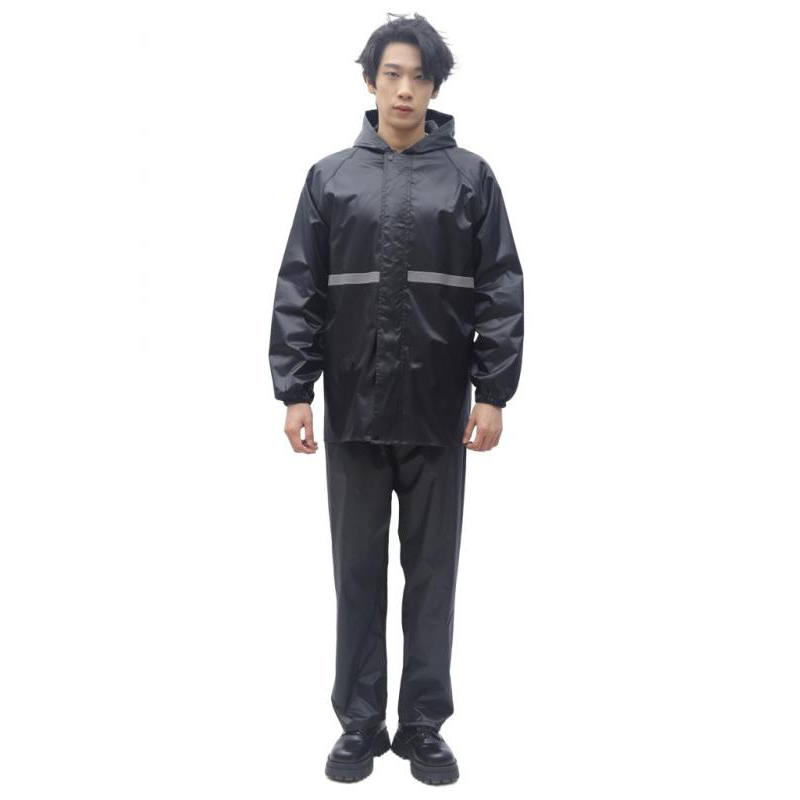 Jas hujan berkerudung pria dan - Fishing Rain Suit ulasan dan harga