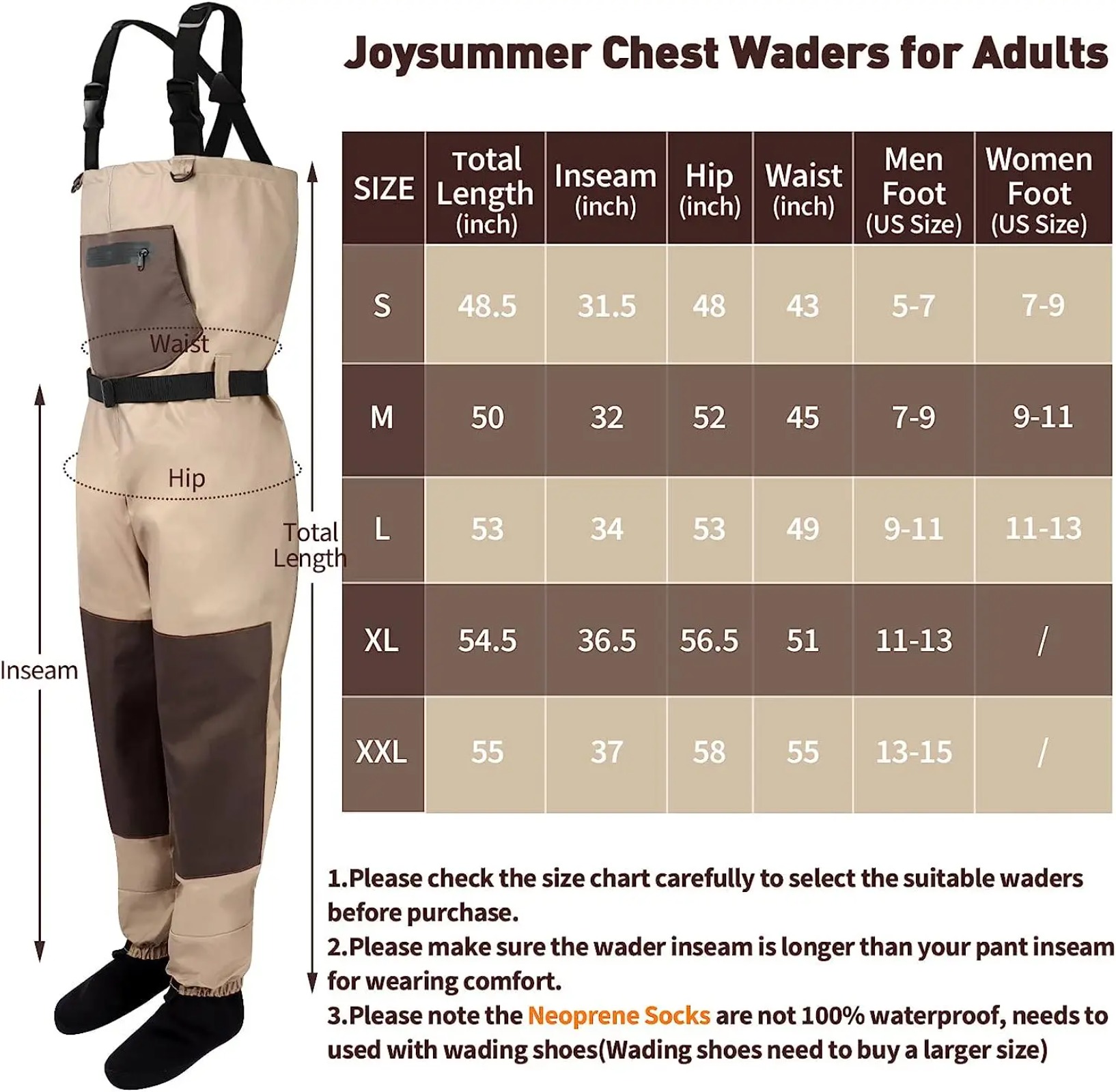 Goture Celana Pancing 3-Lapisa - Fishing Waders ulasan dan harga