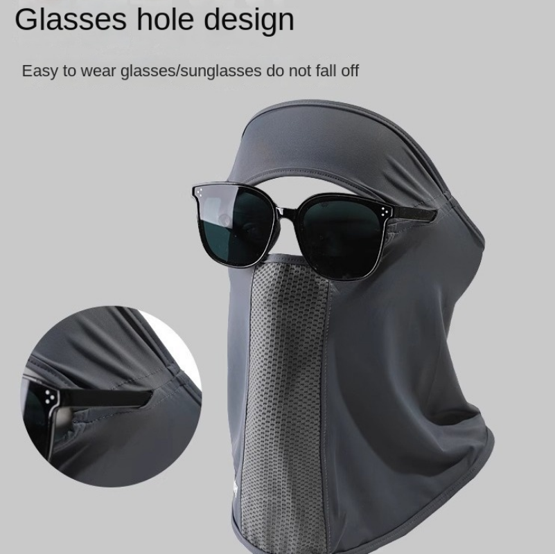 Masker Sutra Es Musim Panas An - Fishing Mask Sun Protection ulasan dan harga